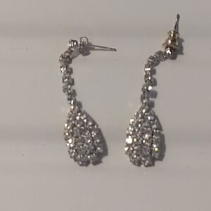 Elegant Silver Drop Earrings
